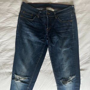 Raleigh denim, low waist, size 28